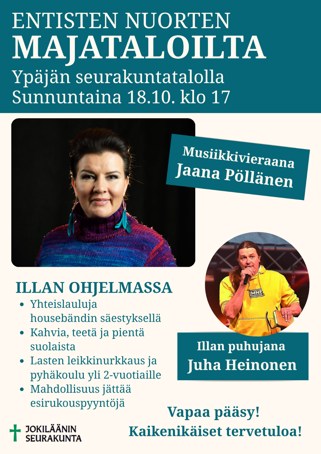 Entisten nuorten majataloilta