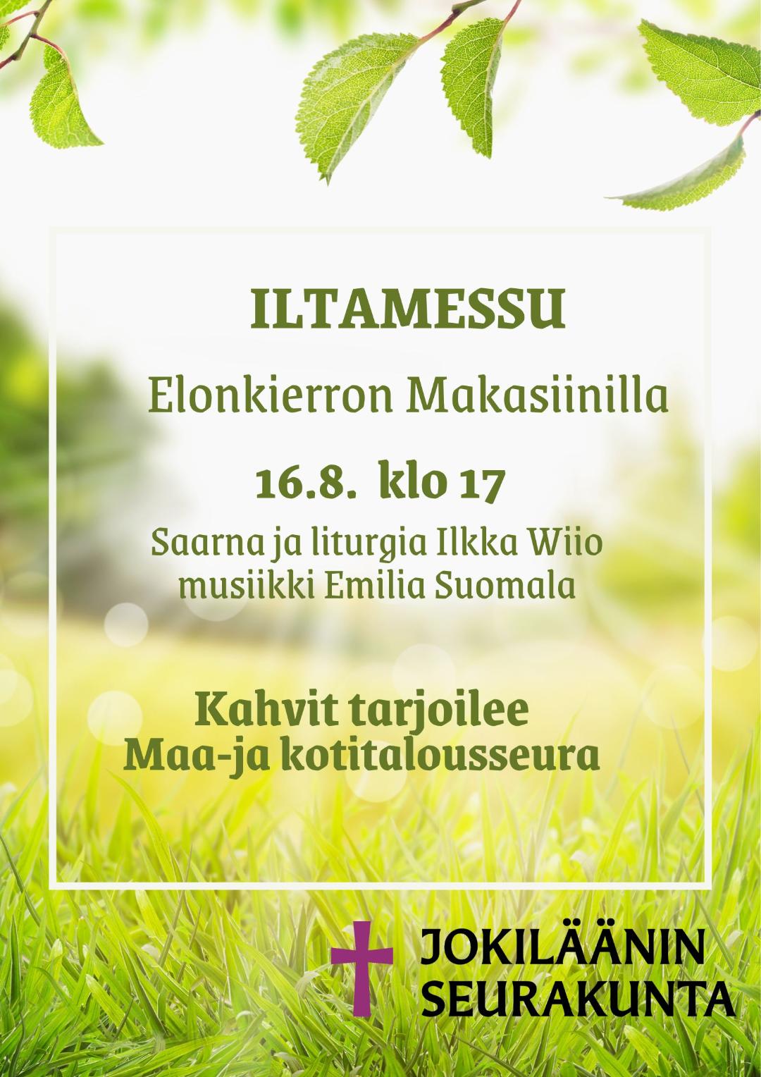 Iltamessun mainos